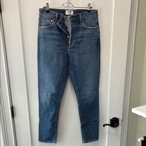 Agolde Classic Blue Denim Jeans